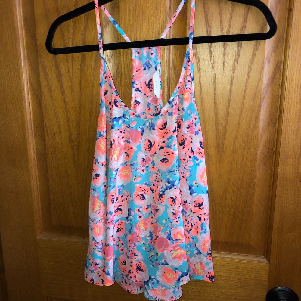 Lush Floral Tank Top